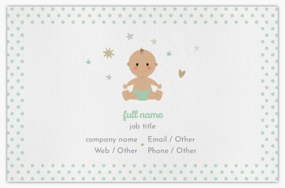 Design Preview for Design Gallery: Education & Child Care Natural Uncoated Business Cards