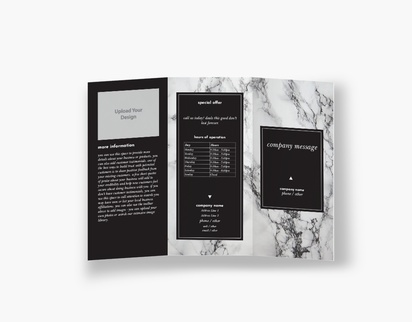 Design Preview for Design Gallery: Finance & Insurance Flyers & Leaflets, Tri-fold DL (99 x 210 mm)