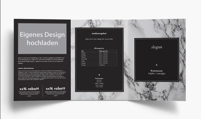 Designvorschau für Designgalerie: Falzflyer, Wickelfalz A4 (210 x 297 mm)