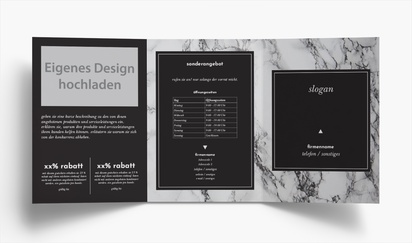Designvorschau für Designgalerie: Falzflyer Finanzen & Versicherungen, Wickelfalz A5 (148 x 210 mm)