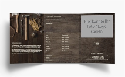 Designvorschau für Designgalerie: Falzflyer Retro, Wickelfalz A6 (105 x 148 mm)