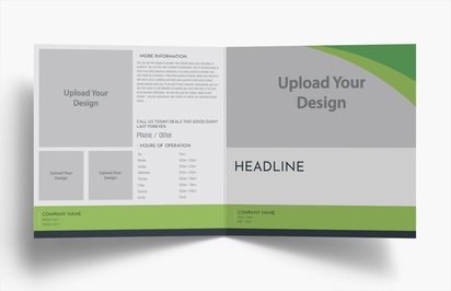 Design Preview for Design Gallery: Finance & Insurance Folded Leaflets, Bi-fold Square (210 x 210 mm)