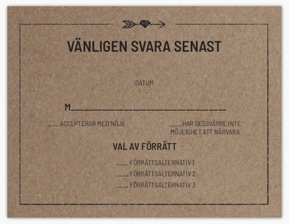 Förhandsgranskning av design för Designgalleri: Typografiskt OSA-kort, 13.9 x 10.7 cm