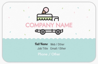 Design Preview for Design Gallery: Fun & Whimsical Rounded Corner Business Cards, Rounded Standard (85 x 55 mm)
