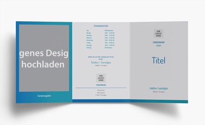 Designvorschau für Designgalerie: Falzflyer Buchhaltung & Steuer, Wickelfalz A6 (105 x 148 mm)