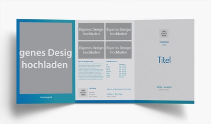 Designvorschau für Designgalerie: Falzflyer Buchhaltung & Steuer, Wickelfalz A5 (148 x 210 mm)