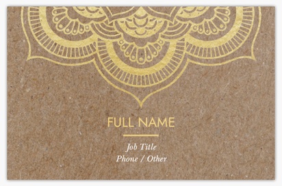 Design Preview for Design Gallery: Elegant Ultra-Thick Business Cards, Standard (85 x 55 mm)