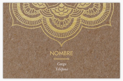Vista previa del diseño de Galería de diseños de tarjetas con acabado lino para spas