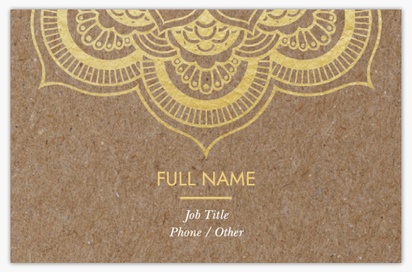 Design Preview for Design Gallery: Matte Business Cards