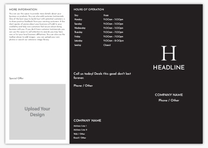 Design Preview for Templates for Business Services Brochures , Tri-fold DL