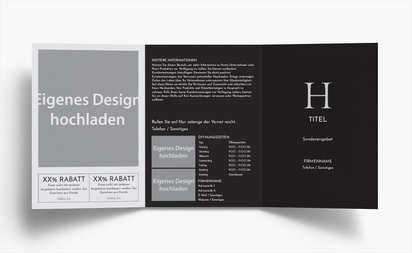 Designvorschau für Designgalerie: Falzflyer Recht, öffentliche Sicherheit & Politik, Wickelfalz A6 (105 x 148 mm)