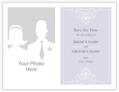 Design Preview for Design Gallery: Elegant Save the Date Magnets