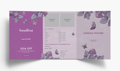 Design Preview for Flyers and Leaflets Templates, Tri-fold A5 (148 x 210 mm)