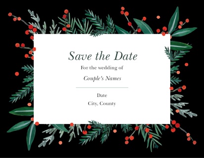 Design Preview for Design Gallery: Floral Save The Date Magnets
