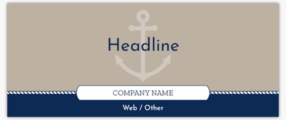 Design Preview for Design Gallery: Boats & Maritime Vinyl Banners, 76 x 183 cm