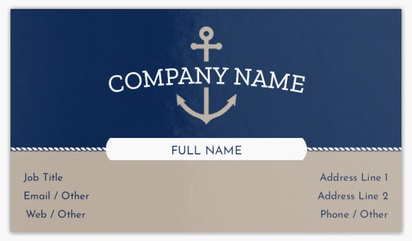 Design Preview for Travel & Accommodation Standard Business Cards Templates, Standard (3.5" x 2")