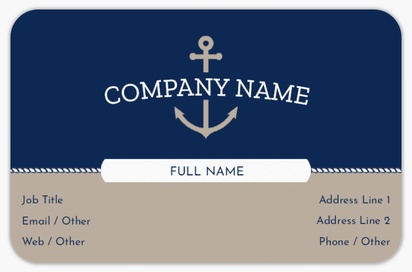 Design Preview for Design Gallery: Accommodations Rounded Corner Business Cards, Rounded Standard (85 x 55 mm)