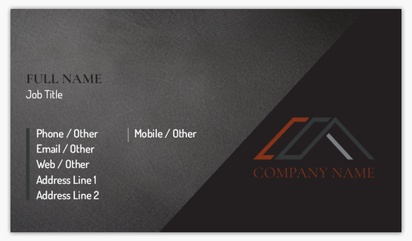 Design Preview for Design Gallery: Modern & Simple Ultra Thick Business Cards