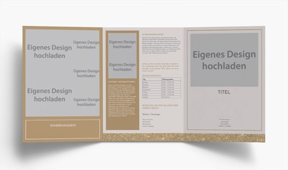 Designvorschau für Designgalerie: Falzflyer Schönheit & Wellness, Wickelfalz A5 (148 x 210 mm)