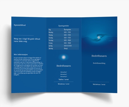 Forhåndsvisning av design for Designgalleri: Coaching og livsveiledning Brosjyrer, 3-fløyet DL (99 x 210 mm)