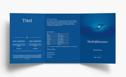 Voorvertoning ontwerp voor Ontwerpgalerij: Life coaching Folders, Drieluik A6 (105 x 148 mm)