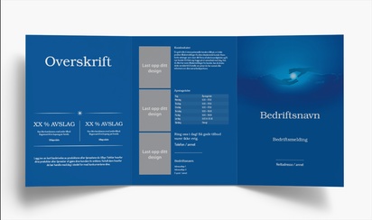 Forhåndsvisning av design for Designgalleri: Coaching og livsveiledning Brosjyrer, 3-fløyet A4 (210 x 297 mm)