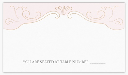 Design Preview for Fun & Whimsical Place Cards Templates