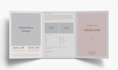 Design Preview for Design Gallery: Modern & Simple Folded Leaflets, Tri-fold A5 (148 x 210 mm)