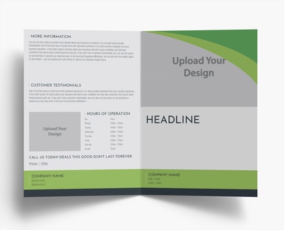 Design Preview for Design Gallery: Business Services Brochures, Bi-fold A4