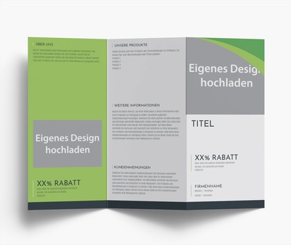 Designvorschau für Designgalerie: Flyer und Falzflyer Gesundheit & Wellness, Zickzackfalz DL (99 x 210 mm)
