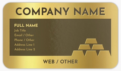 Design Preview for Loan Officer Rounded Corner Business Cards Templates, Standard (3.5" x 2")