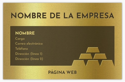 Vista previa del diseño de Galería de diseños de tarjetas de visita papel perla para finanzas y seguros
