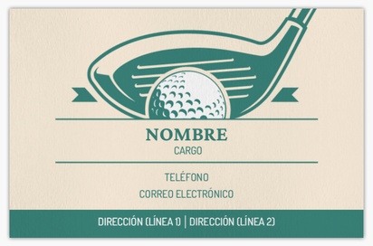 Vista previa del diseño de Galería de diseños de tarjetas de visita textura natural para deportes