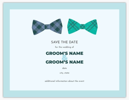 A bow ties same sex marriage white gray design