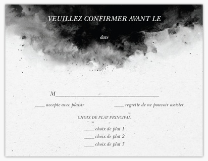 Aperçu du graphisme pour Galerie de modèles : cartes de réponse pour hiver, 13.9 x 10.7 cm