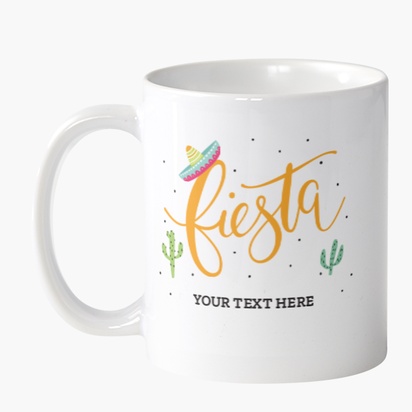 Design Preview for Bold & Colorful Custom Mugs Templates, 2-Sided