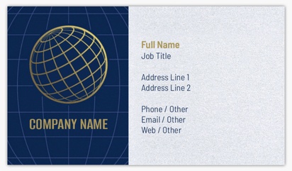 Design Preview for Design Gallery: Business Services Pearl Business Cards, Standard (3.5" x 2")