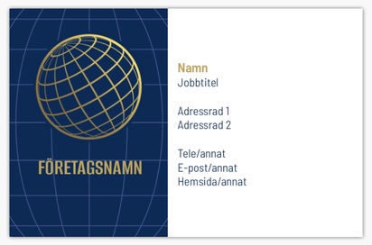 Förhandsgranskning av design för Designgalleri: Lån Visitkort med softtouch-yta