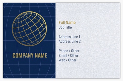 Design Preview for Design Gallery: Technology Pearl Business Cards