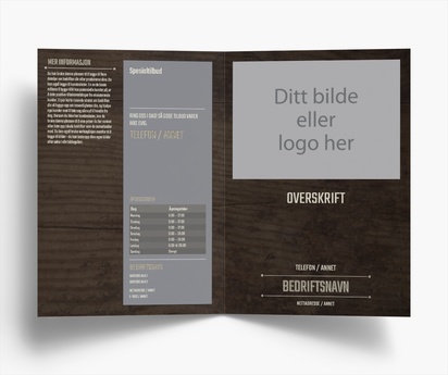 Forhåndsvisning av design for Designgalleri: Oppussing av kjøkken og bad Brosjyrer, 2-fløyet A5 (148 x 210 mm)