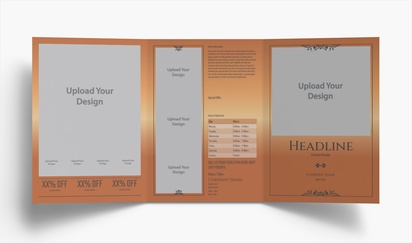 Design Preview for Design Gallery: Folded Leaflets, Tri-fold A5 (148 x 210 mm)
