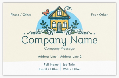 Design Preview for Design Gallery: Fun & Whimsical Ultra-Thick Business Cards, Standard (85 x 55 mm)