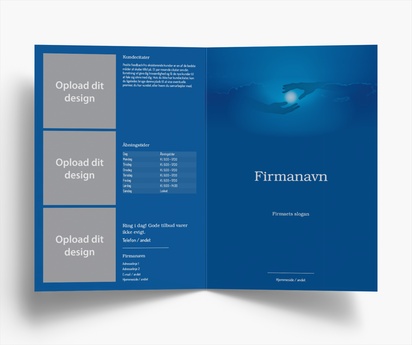 Forhåndsvisning af design for Designgalleri: Uddannelse Brochurer, Midterfals A5 (148 x 210 mm)