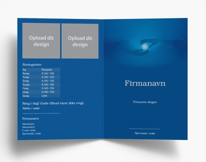 Forhåndsvisning af design for Designgalleri: Uddannelse Brochurer, Midterfals A6 (105 x 148 mm)