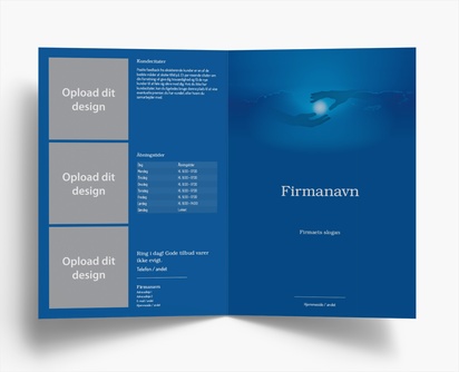 Forhåndsvisning af design for Designgalleri: Uddannelse Brochurer, Midterfals A4 (210 x 297 mm)