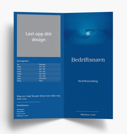Forhåndsvisning av design for Designgalleri: Coaching og livsveiledning Brosjyrer, 2-fløyet DL (99 x 210 mm)