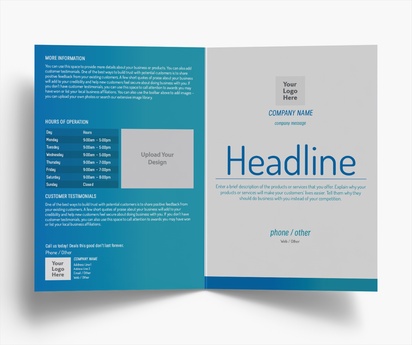 Design Preview for Design Gallery: Financial Planning Folded Leaflets, Bi-fold A5 (148 x 210 mm)