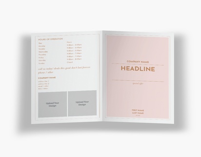 Design Preview for Design Gallery: Conservative Flyers & Leaflets, Bi-fold A5 (148 x 210 mm)