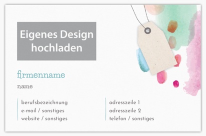 Designvorschau für Designgalerie: Standard-Visitenkarten Einzelhandel, Standard (85 x 55 mm)