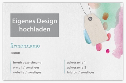 Designvorschau für Designgalerie: Naturpapier-Visitenkarten Muster & Texturen
